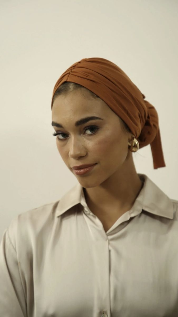 מטפחת כוזי Quickly בצבע חמרה