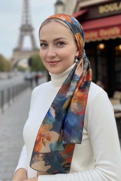 טפחת שיפון רב צבעים