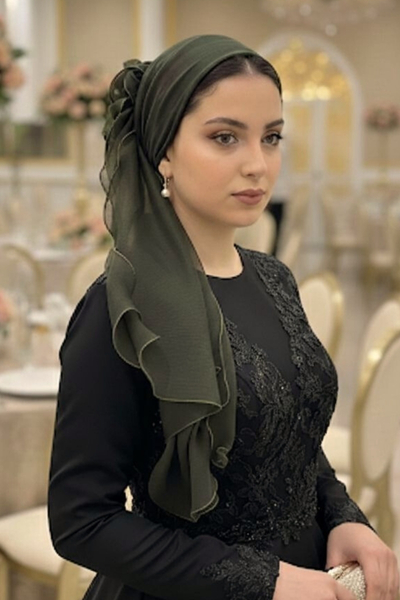 סינדרלה ירוק חאקי