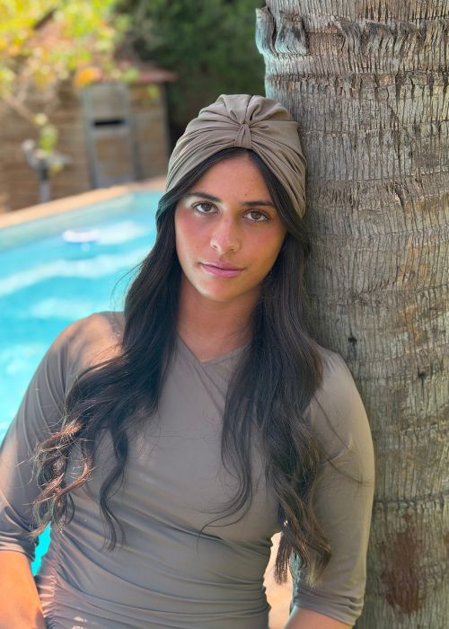 מטפחת לים מוכנה ללבישה חקי